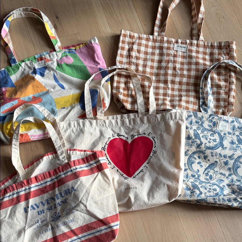 Sezane totes bundle